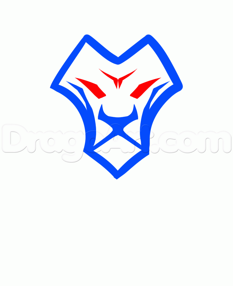 776x955 How To Draw A Cool Lion Head, Step