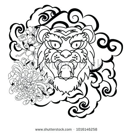 450x450 Powerful Tiger Logo Download Free Vector Art Stock Graphics Images