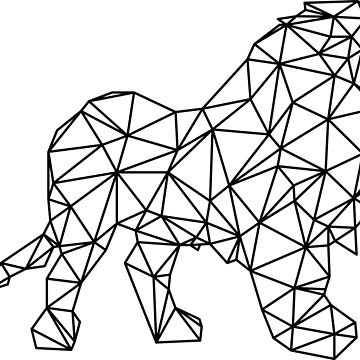 360x360 Walking Geometric Lion Mini Skirt