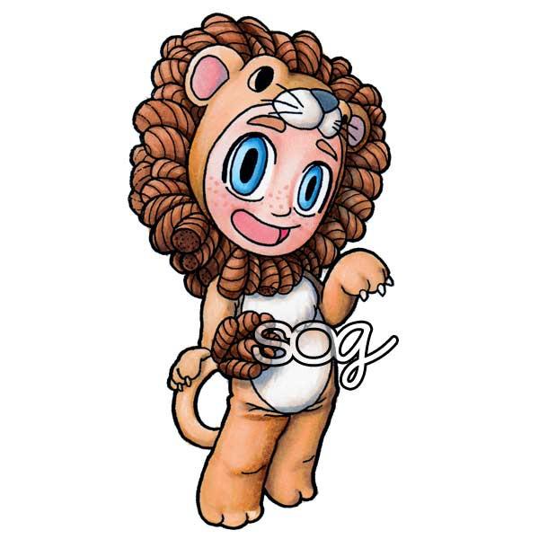 600x600 Lion Tobie Digi Stamp Some Odd Girl Stamps Someoddgirl