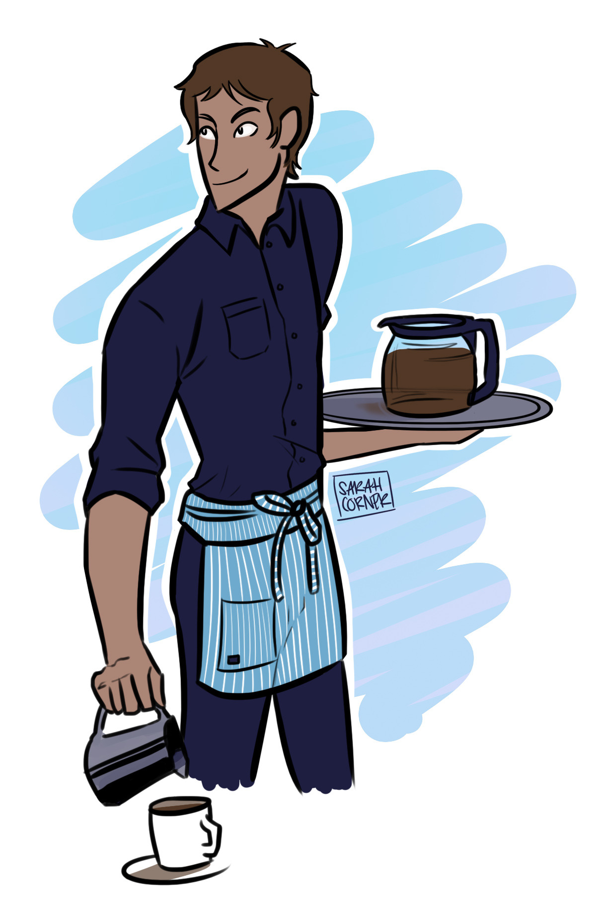 1218x1822 Baby, You're My Forever Girl Waiter Lance From The Quilted Lion D