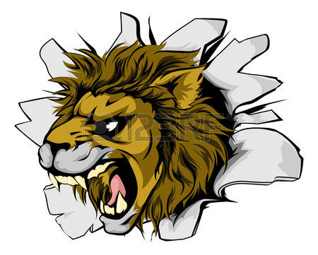 450x361 mountain lion clipart roaring lion
