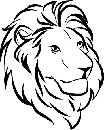 361x450 Home Wall Art Lion Head Wall Decal Kids Room Diy Home