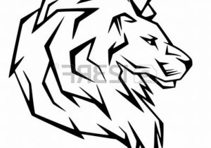 300x210 Lion Face Drawing Images Easy