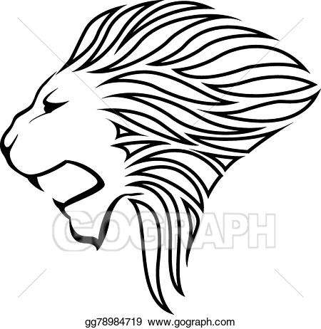 450x462 Huge Collection Of 'lion Head Silhouette Clip Art' Download More