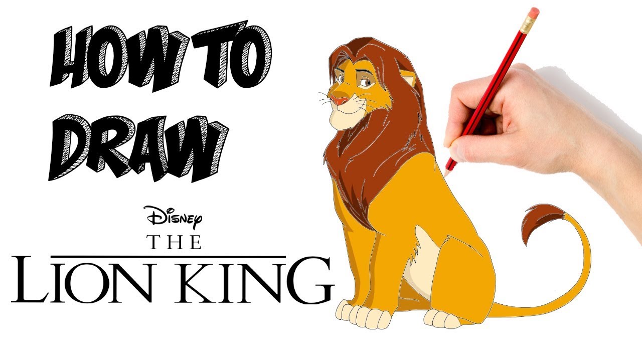 Lion King Drawing Step By Step | Free download on ClipArtMag