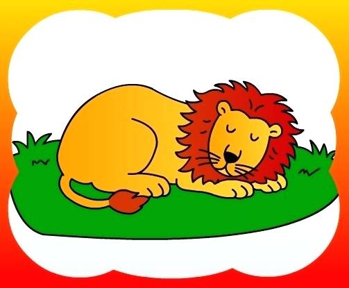 503x415 Draw Lion For Kids