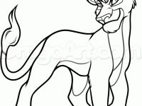 200x150 Images Of Lion King Coloring Pages Free Draw To Color Inside Kovu