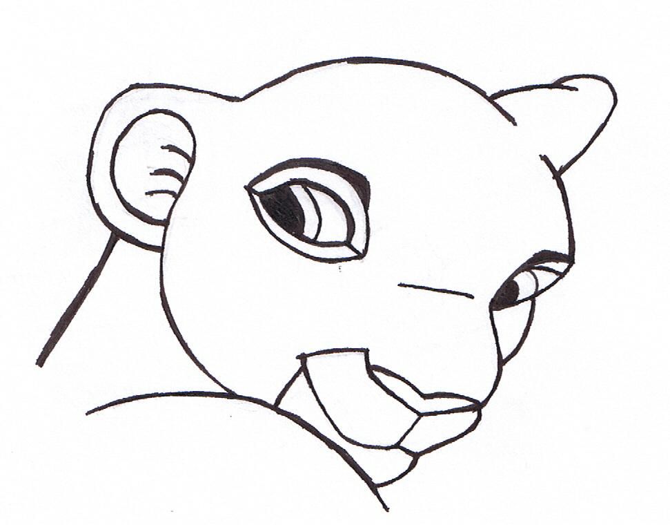 971x760 Lion King Drawing