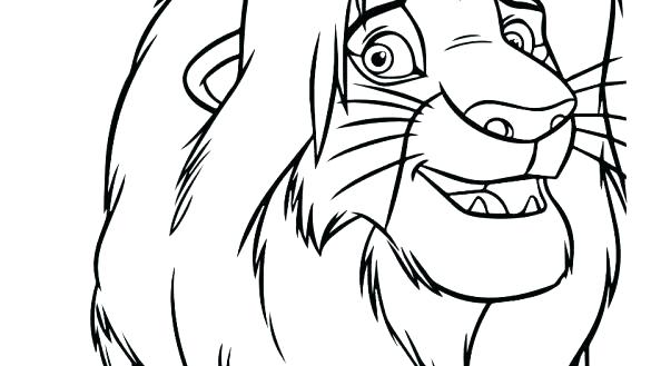 585x329 Lion King Coloring Pages Mufasa Disney Scar The Various K Baby