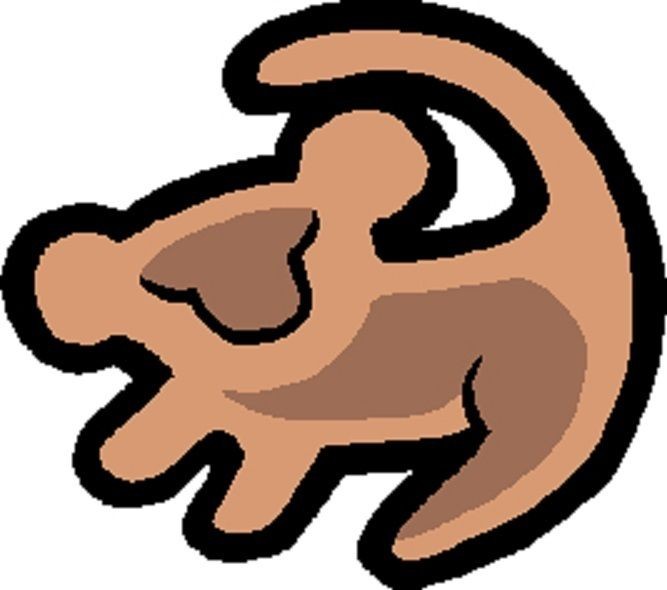 667x590 Within Lion King Simba Cave Drawing