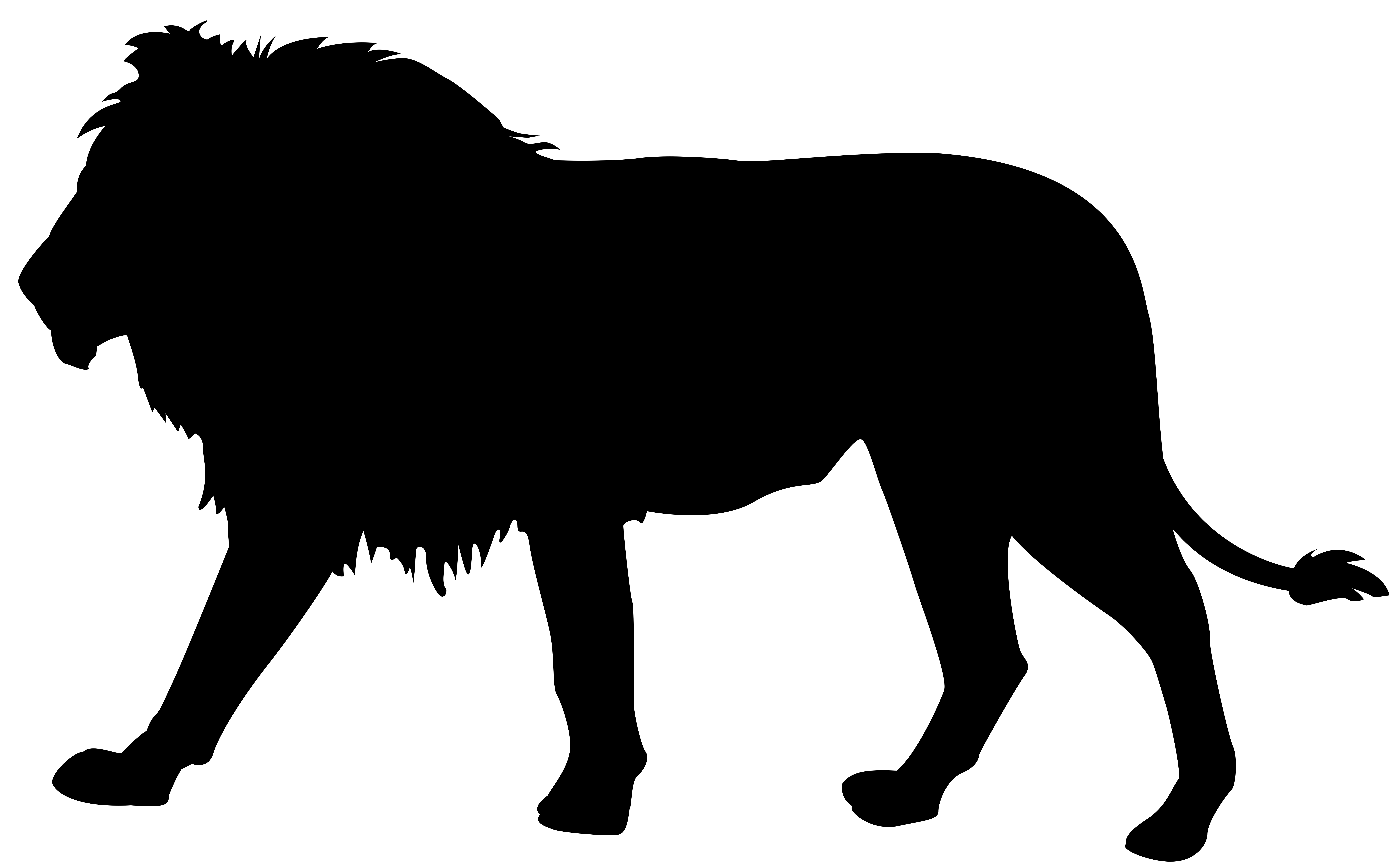 8000x4960 Collection Of Free Silhouette Drawing Lion King Download On Ui Ex