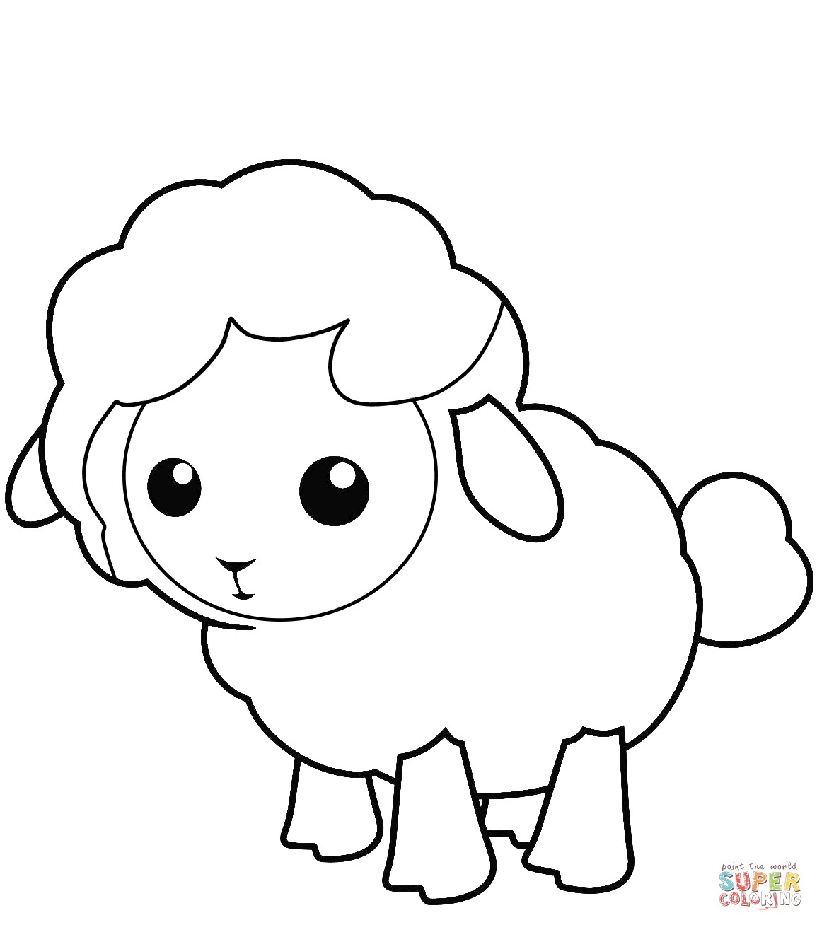 1155x1308 Surprise Lion Lamb Coloring
