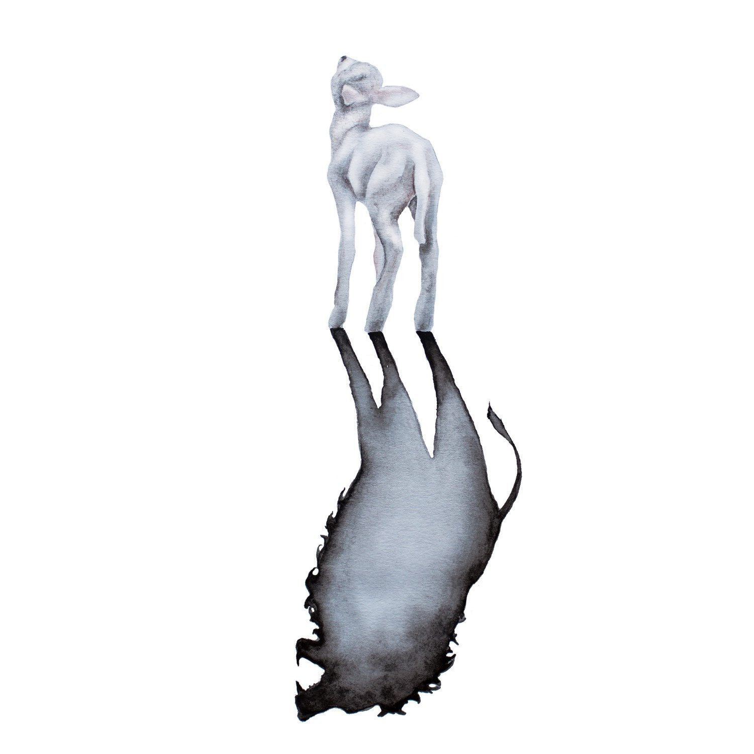 1500x1500 Trend Lion Lamb Watercolor Print Arm Tat Lamb Tattoo, Body