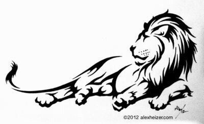 400x244 Ania Kallas Tatu Lion Tattoo Design, Tattoo Designs, Tribal