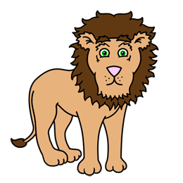 260x260 How To Draw A Lion