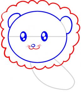 258x302 How To Draw How To Draw A Lion For Kids