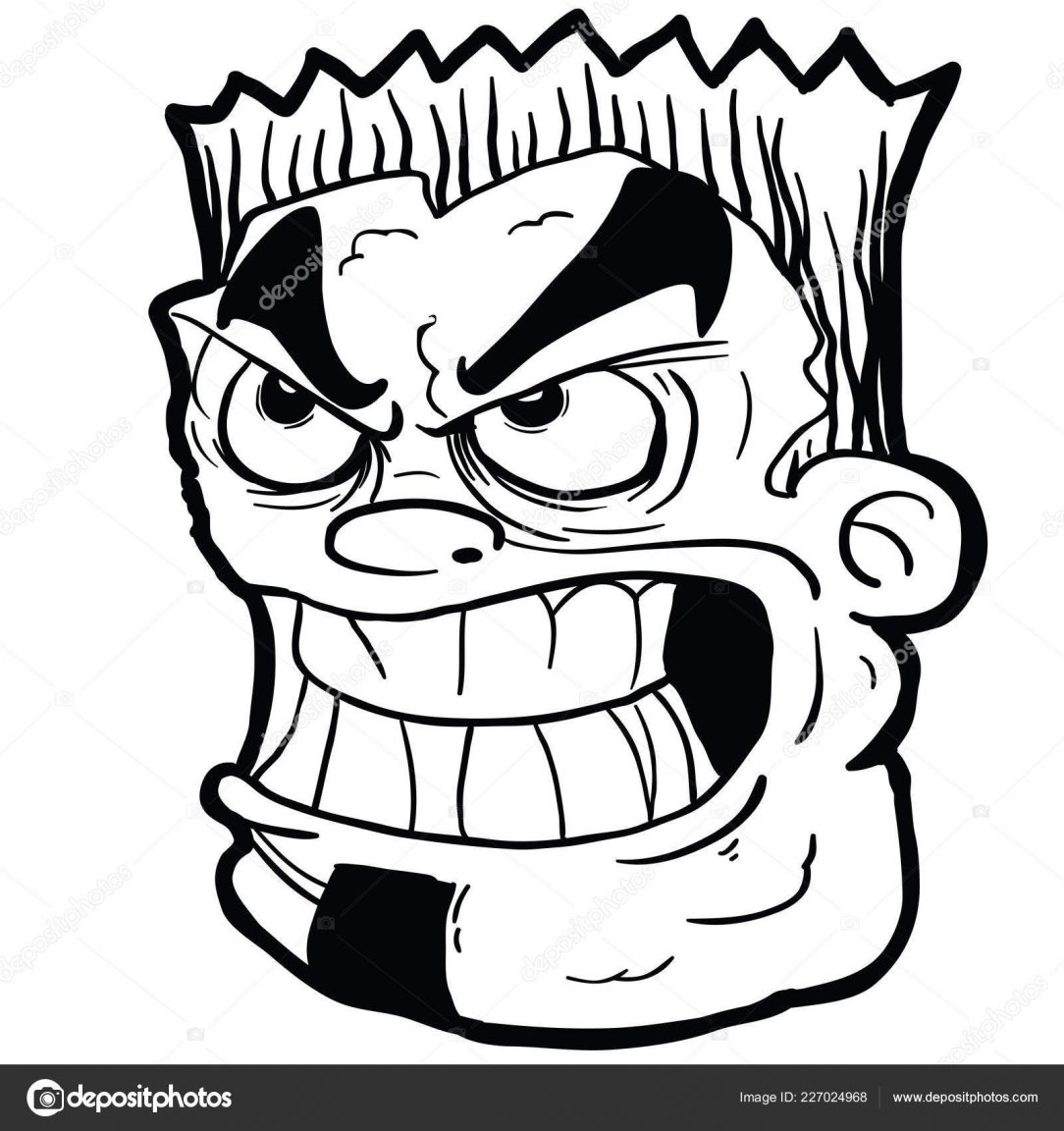 1084x1152 Drawing An Angry Face Lion Mad Emoji Meme Expression Side