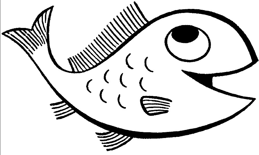 899x538 Open Mouth Fish Clipart