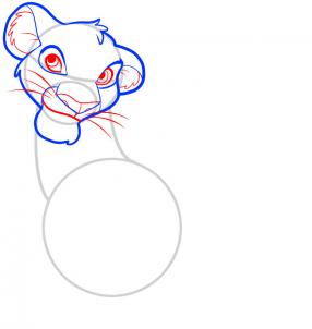 286x302 How To Draw How To Draw Simba, Lion King