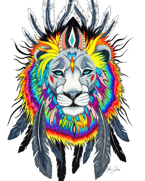 570x713 Simba Signed Art Print Acrylic Paintings Pintura De