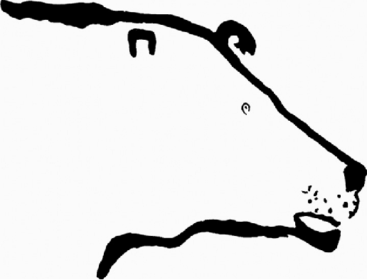 516x394 Perspective Drawing Of Cave Lion