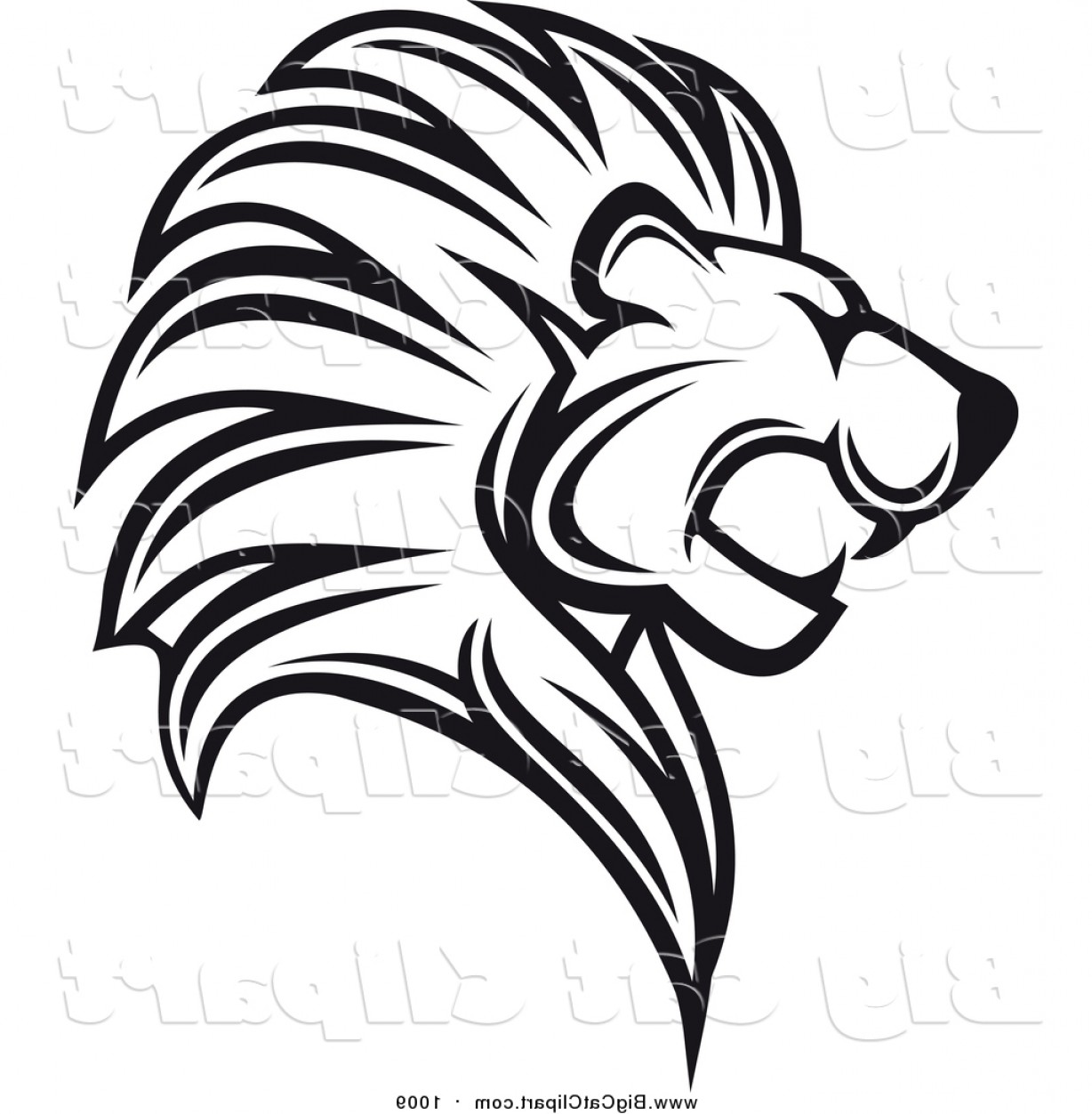 1228x1252 White Lion Clipart