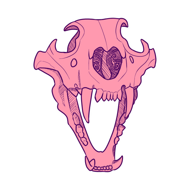 630x630 Pink Lion Skull