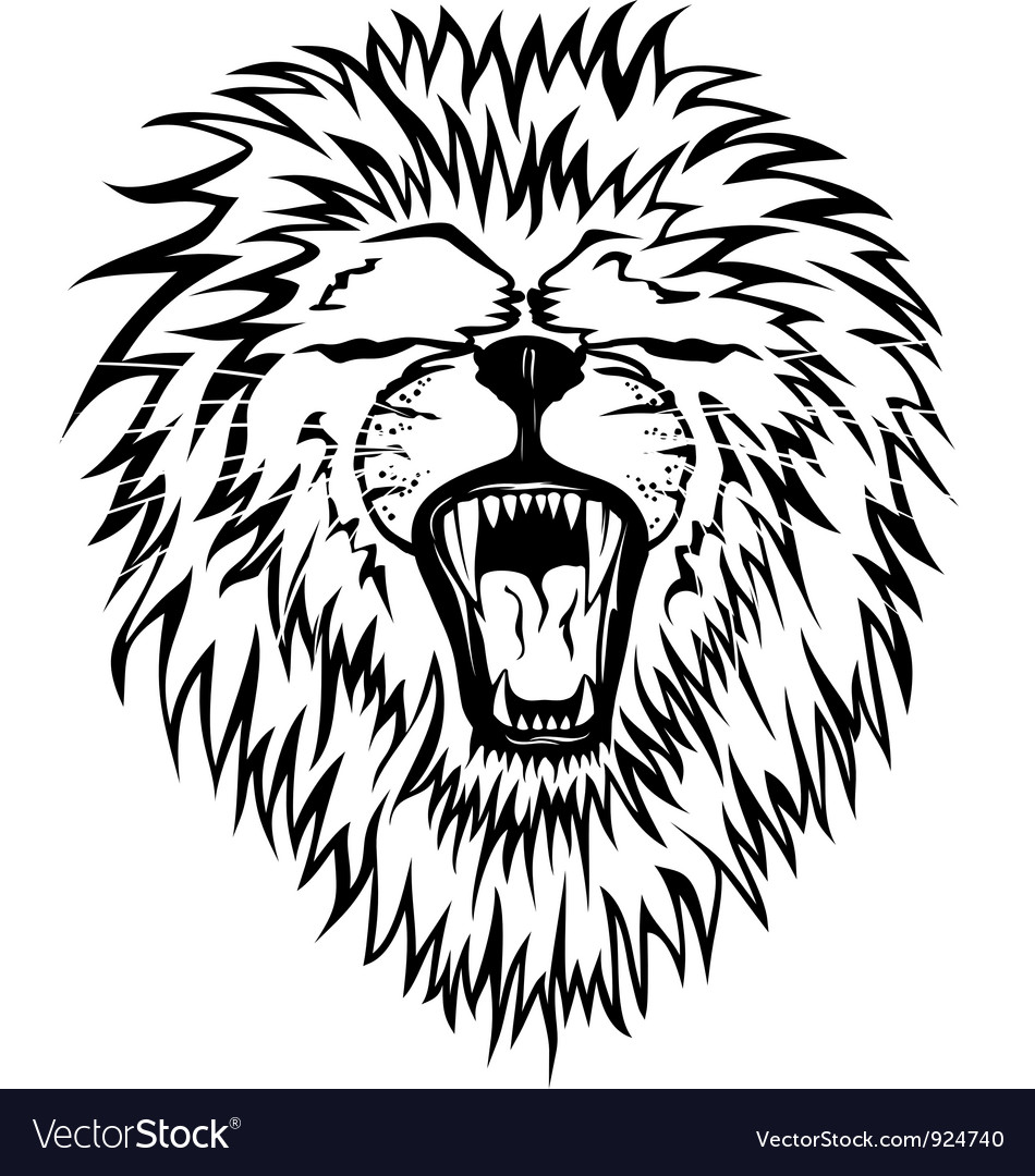 950x1080 Lion Graphic