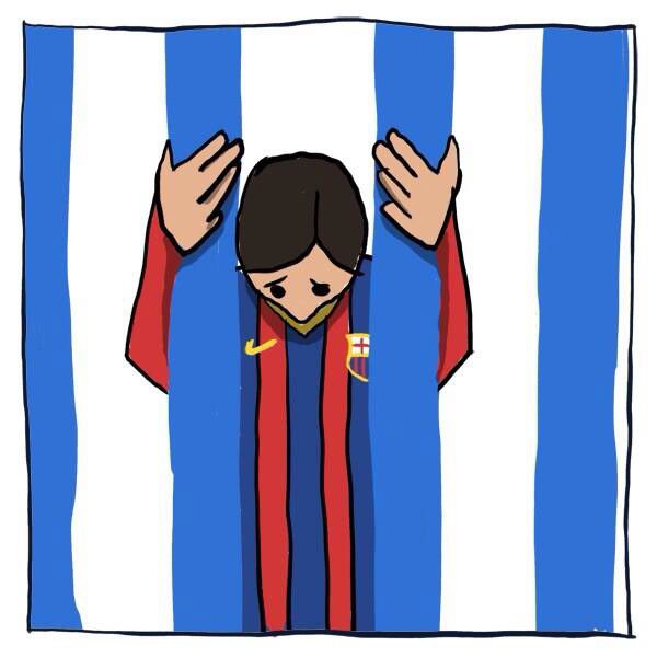 600x600 dan leydon's years of drawing messi