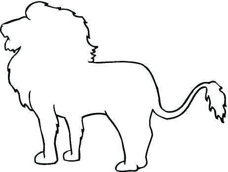 462x350 Lioness Coloring Pages