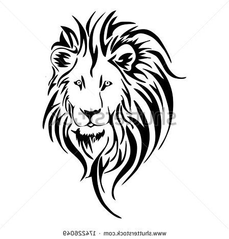 450x470 Lioness Head Cliparts