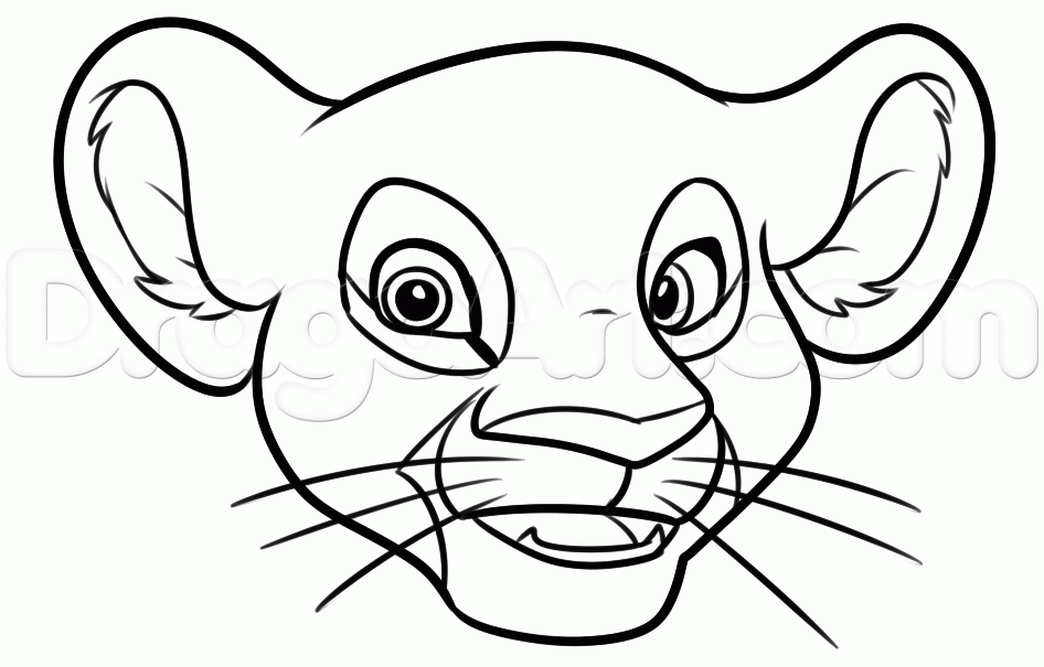 946x605 Step Draw Nala From The Lion King