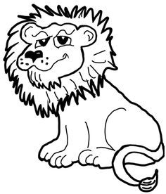236x276 Best Cartoon Lion Images Animal Drawings, Drawings, Sketches