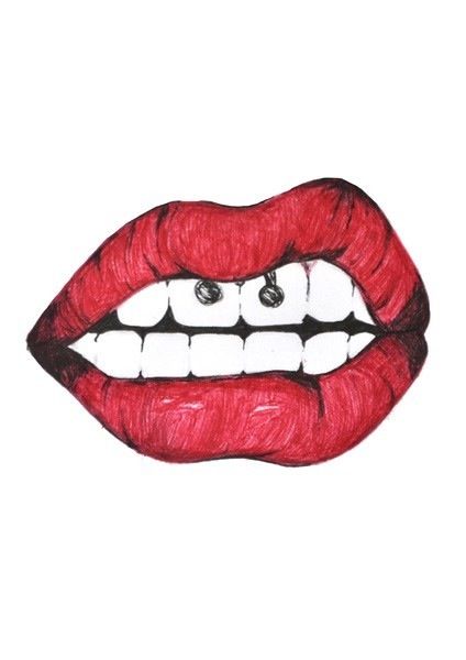 424x600 design art, drawings, smiley piercing