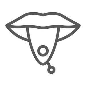300x300 Lip Piercing Royalty Free Illustrations