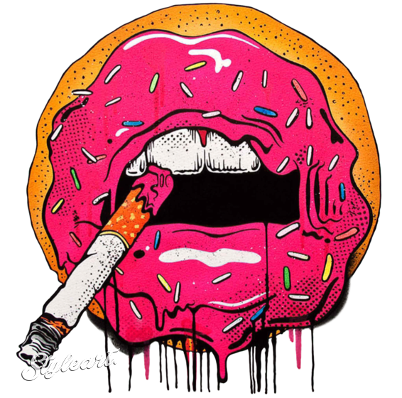 566x560 Collection Of Free Lips Drawing Trippy Download On Ui Ex