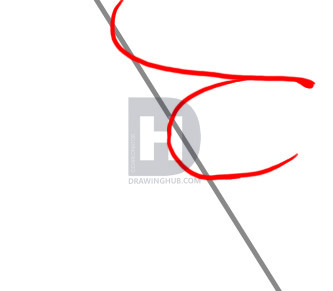 333x291 How To Draw A Kiss, Step