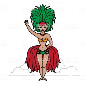 300x300 Photostock Vector Vector Outline Drawing Face Lady With Red Lips