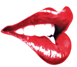 250x219 Illustration Red Pencil Lips Smile Sketch Lipstick Color Pencil