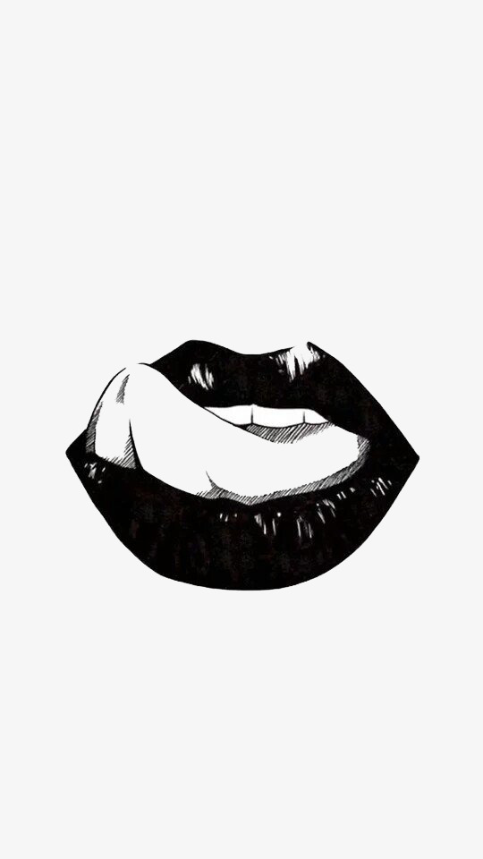 540x960 Sketch Lips, Sketch, Lips, Black And White Png Clipart Image