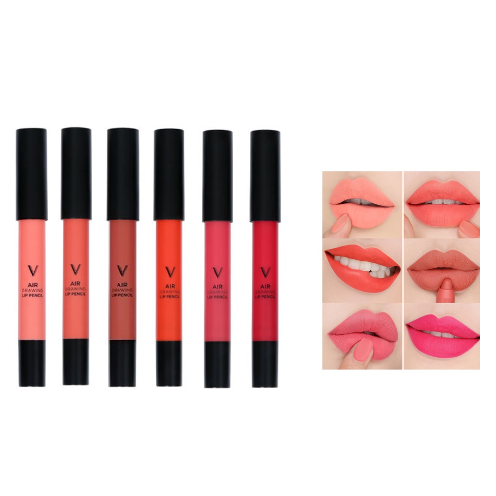 1000x1000 Vely Vely Air Drawing Lip Pencil K Beauty Colors