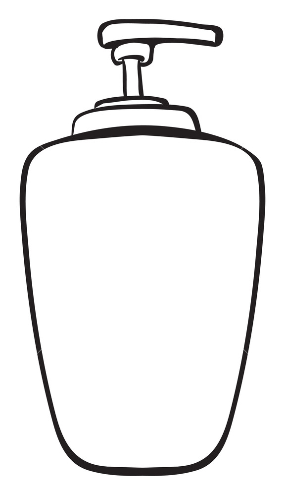 576x1000 Illustration Of A Liquid Container On A White Background Royalty