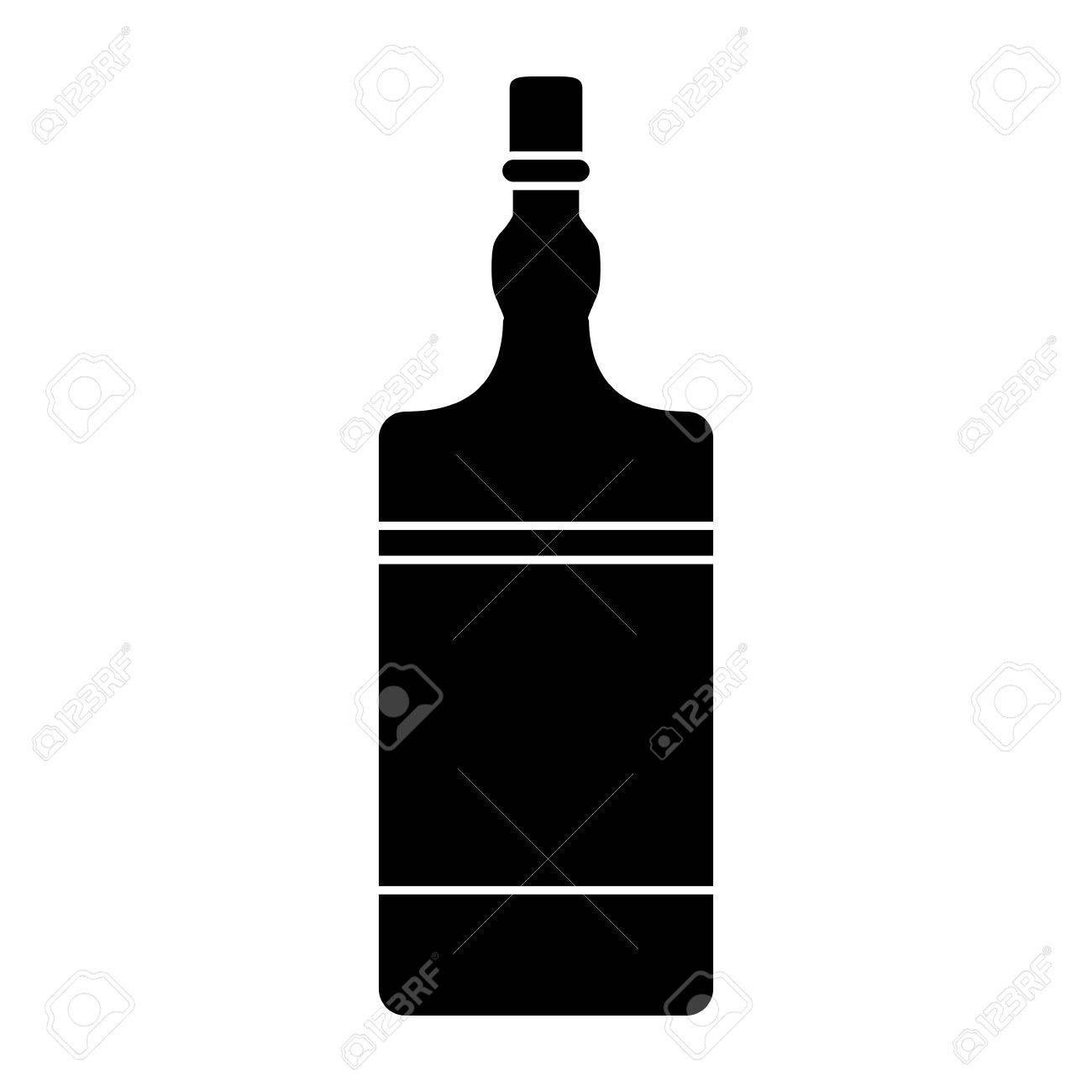 1300x1300 Huge Collection Of 'liquor Bottle Silhouette' Download More Than