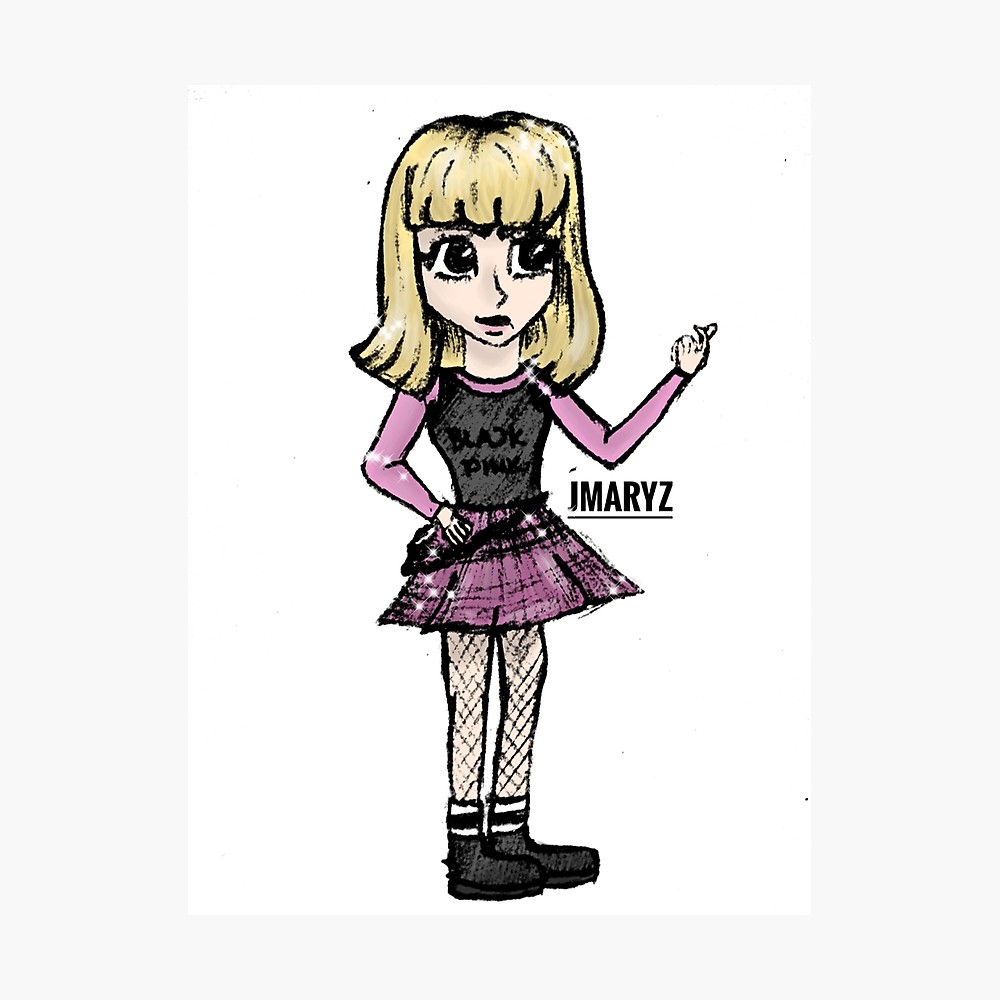 1000x1000 Lisa Blackpink Photographic Print