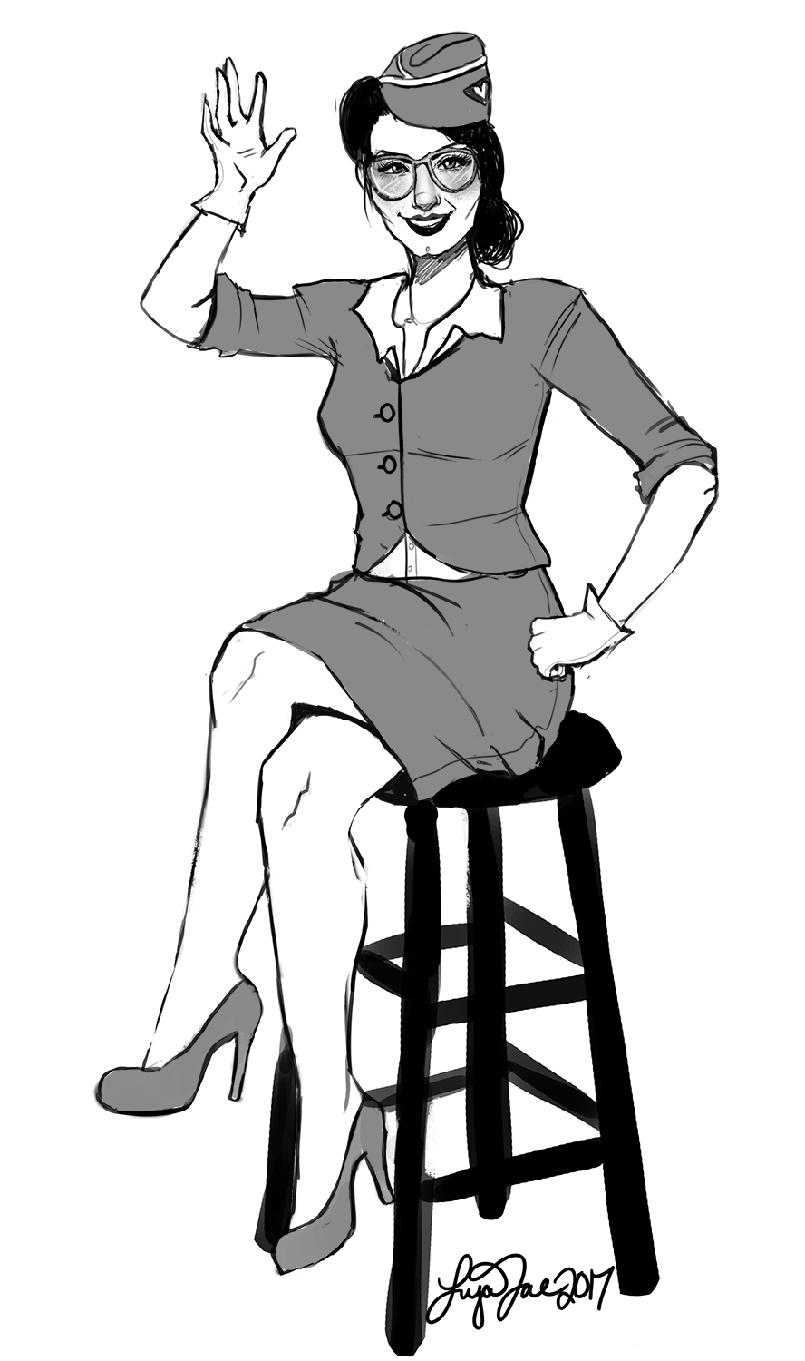 888x1500 Sketch Lisa