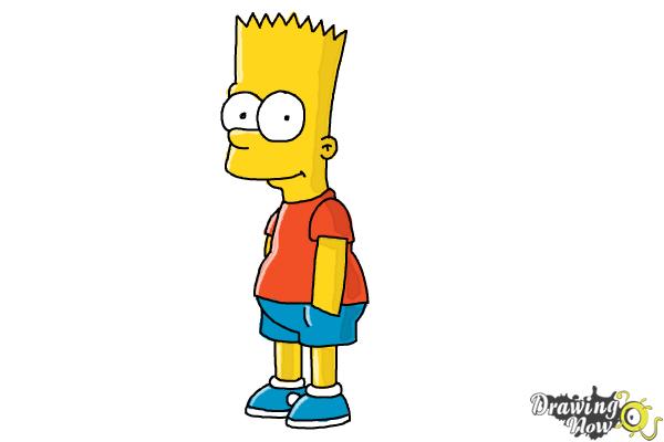 600x400 How To Draw Bart Simpson