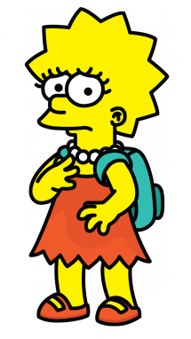 215x382 How To Draw Lisa Simpson From The Simpsons Step The Simpsons