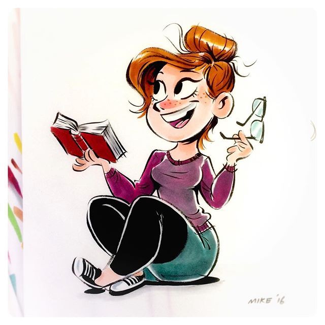 640x640 Bookworm Doodle For The Time