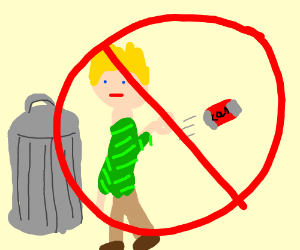 300x250 Don't Litter